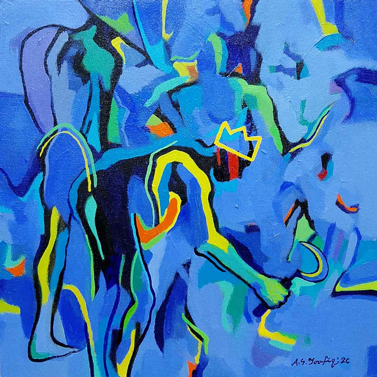 Title--Homage-to-Farmer,-Media--Acrylic-on-Canvas